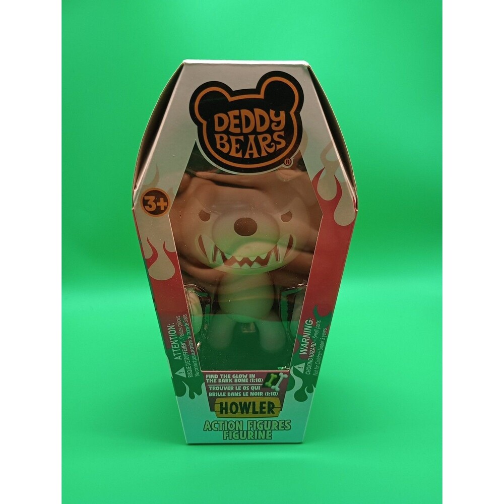Deddy Bears 3" Mini Figure HOWLER 1:48 RARE CHASE Collectible Figure With Stand